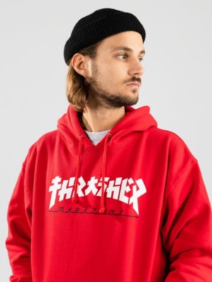 Thrasher Godzilla Hoodie ID 606996 Blue Tomato